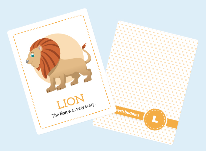 Lion Flash Cards: Lion